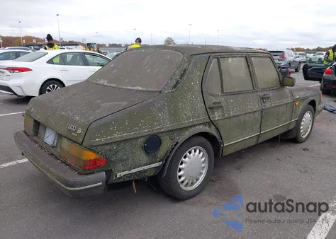 1992 Saab 900 S z USA, uszkodzony, nr VIN YS3AK45E8N2018020